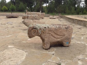 Açık Hava Müzesi Koç Başlı Mezar Taşları